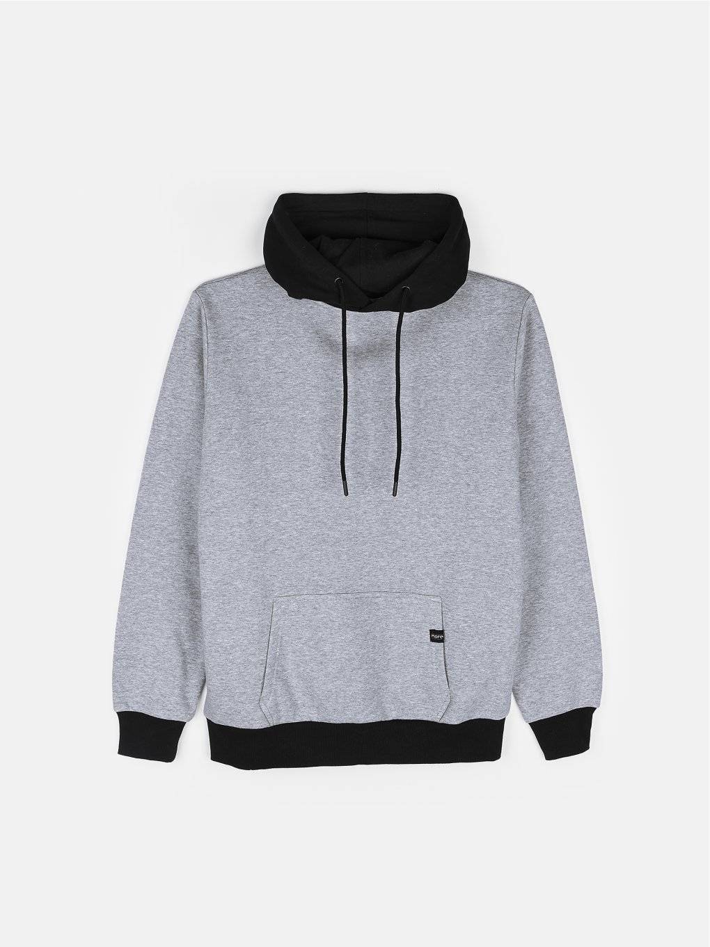 Hoodie with contrast details