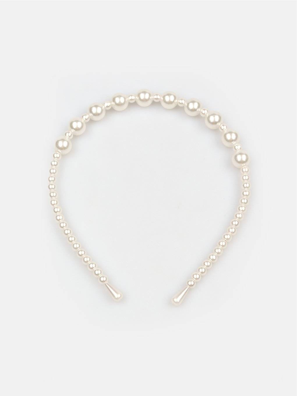 Stirnband mit Perlen
