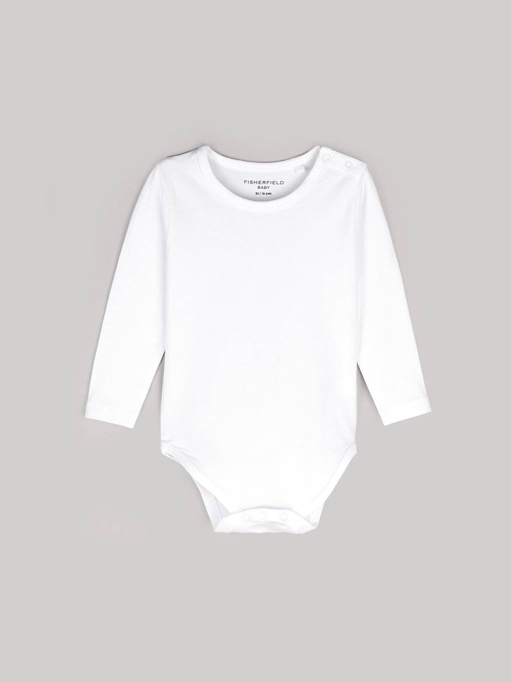 Basic cotton baby bodysuit
