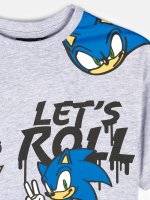 Bavlněné triko Sonic