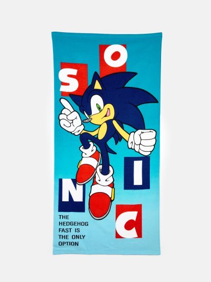 Beach towel Sonic