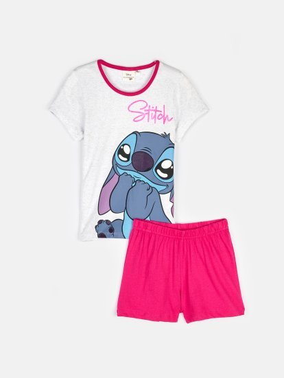 Kétrészes pizsama Lilo & Stitch