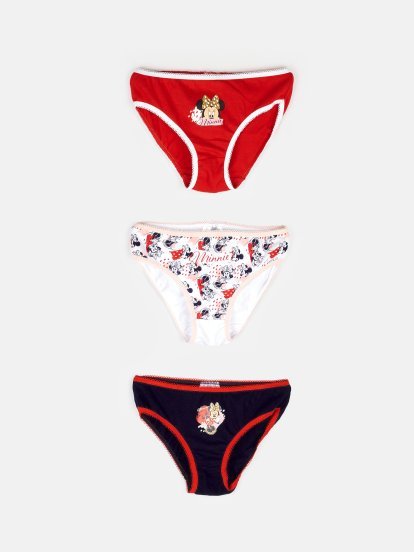 3 pack briefs Minnie Mouse