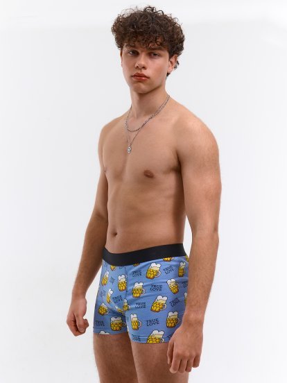 Boxers with print