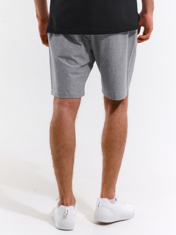 Cotton shorts regular fit