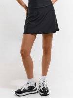 Sports mini skirt with shorts