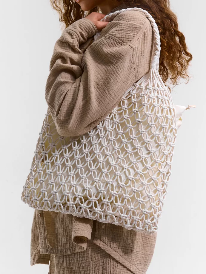 Macramé bag