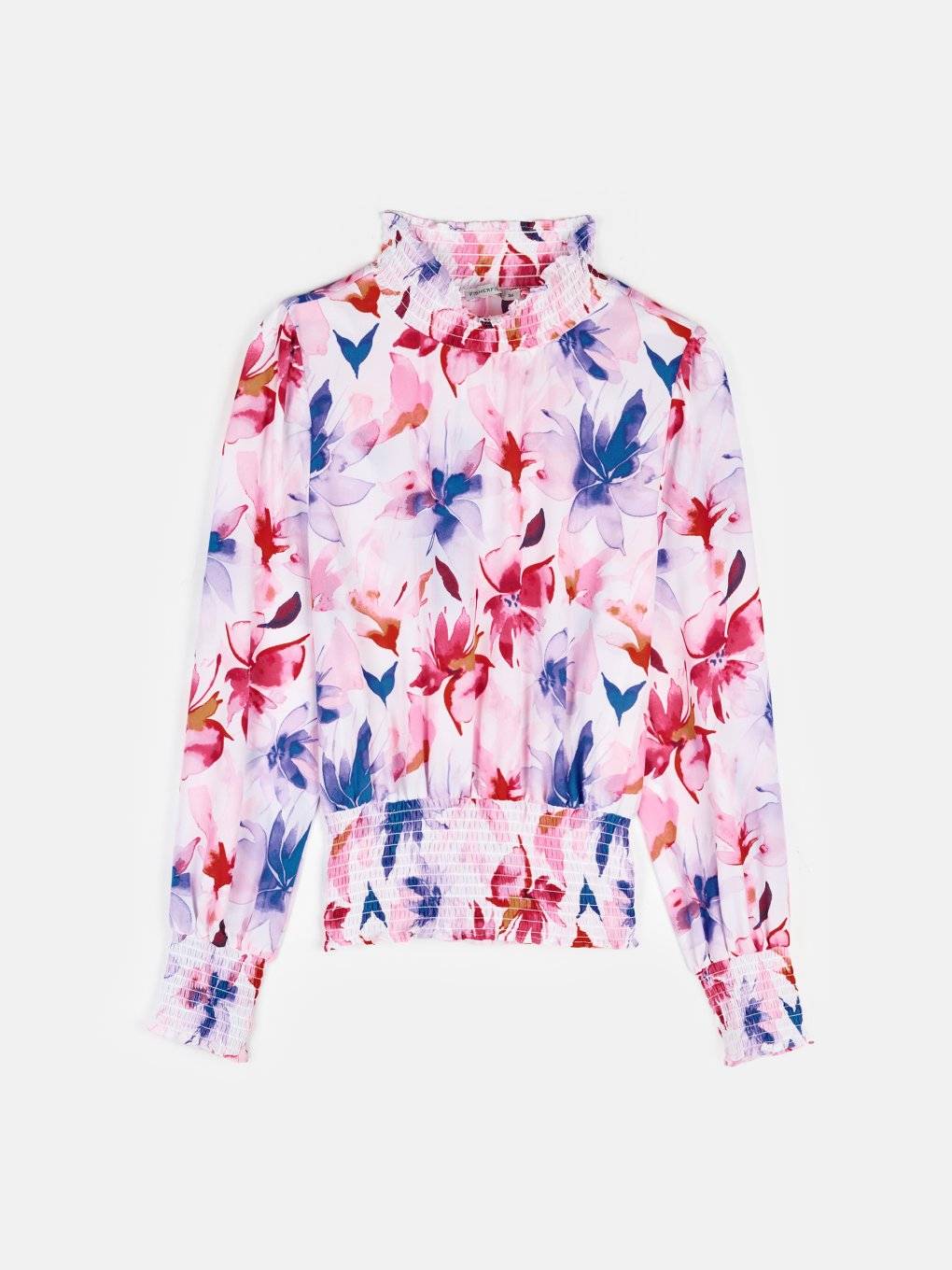 Bluză cu imprimeu floral