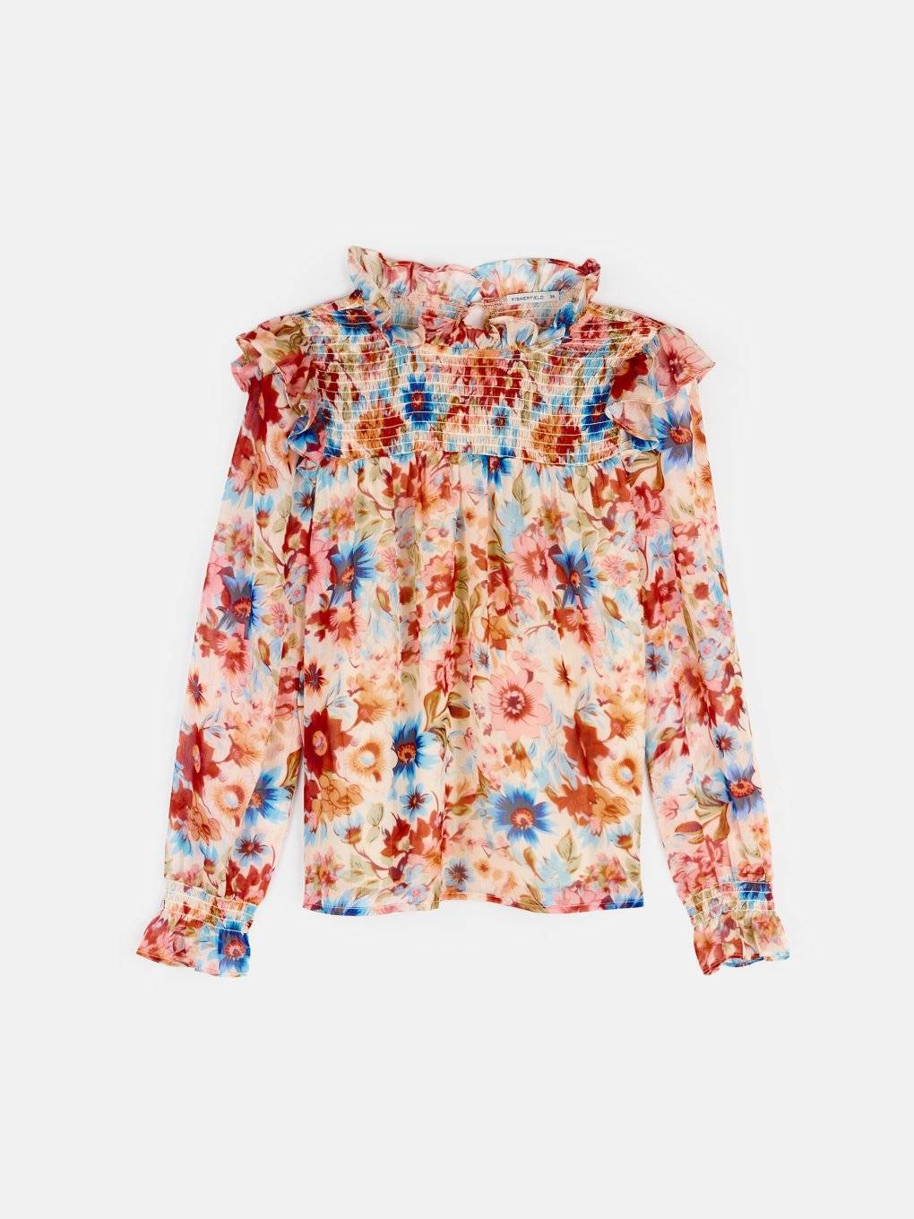 Bluză model floral, pentru femei