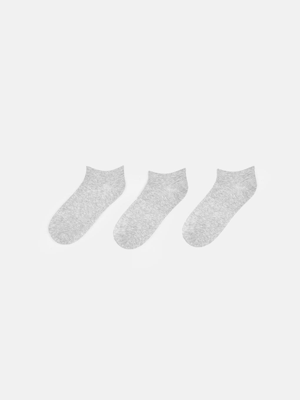 Balení 3 párů kotníkových ponožek