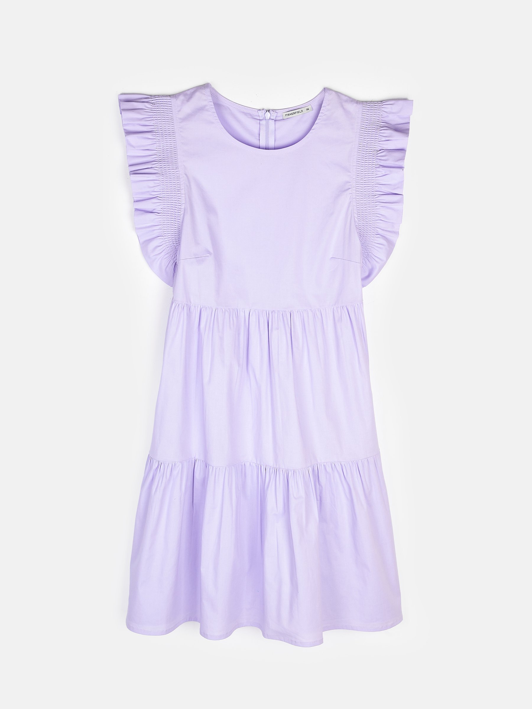 Sleeveless Ruffled Solid Color Dresses Mini Dresses Short Dresses