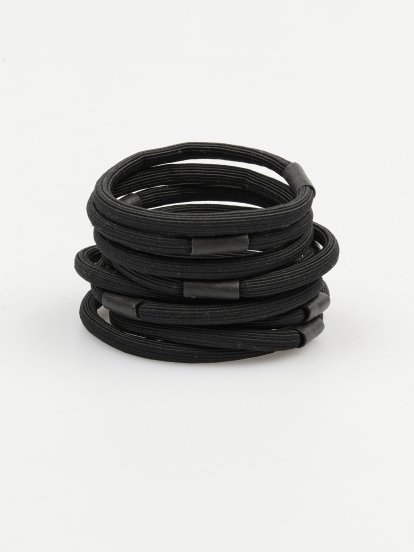 Set of 10 basic rubber bands