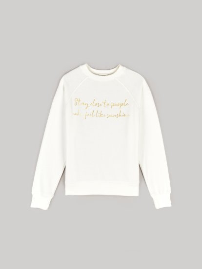 Sweatshirt with print
