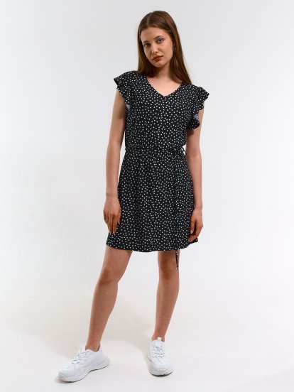 Ladies dotted dress