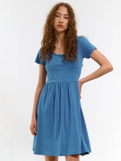 Damska bawełniana sukienka mini