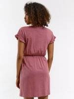 Ladies cotton short sleeve dress