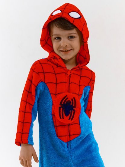 Spiderman gyapjú kezeslábas pizsama