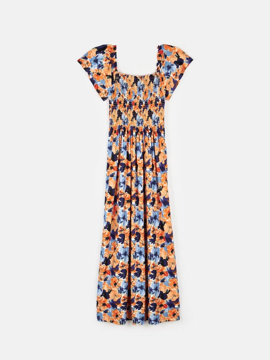 Ladies maxi dress with floral print