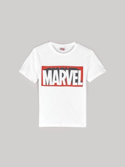 Bavlněné triko Marvel