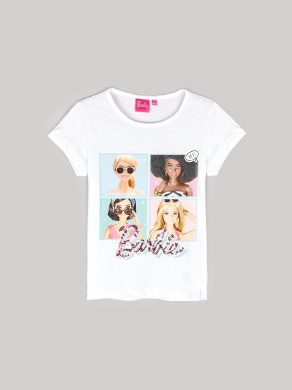 Памучна тениска Барби