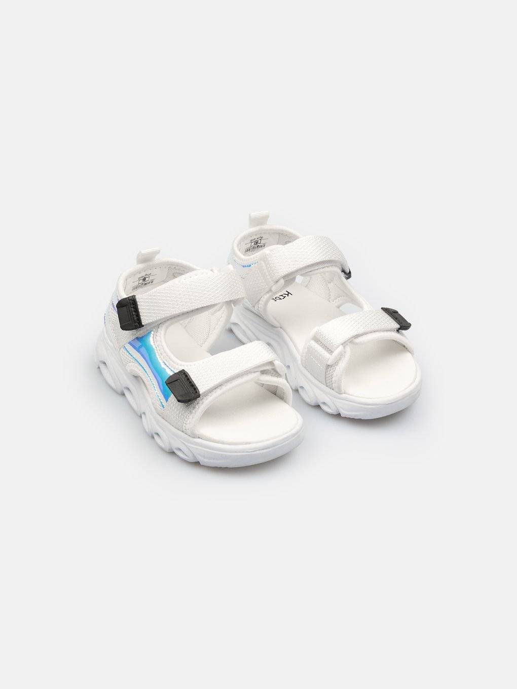 Sandals with velcro