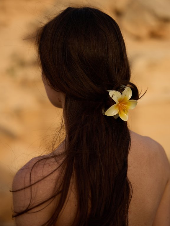 Spinka do włosów w kształcie kwiatka