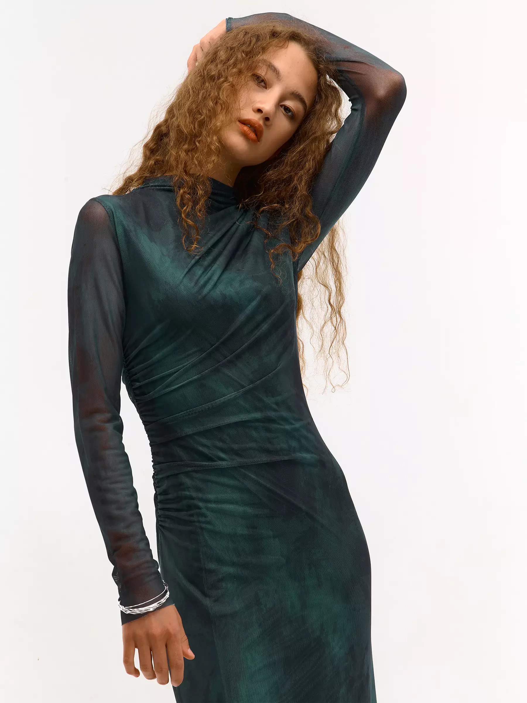 ladies mesh dress Gottex Women's Pretty Mesh Wrap Dress Cover-Up - Black