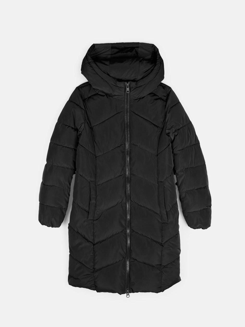 Ladies longline winter jacket