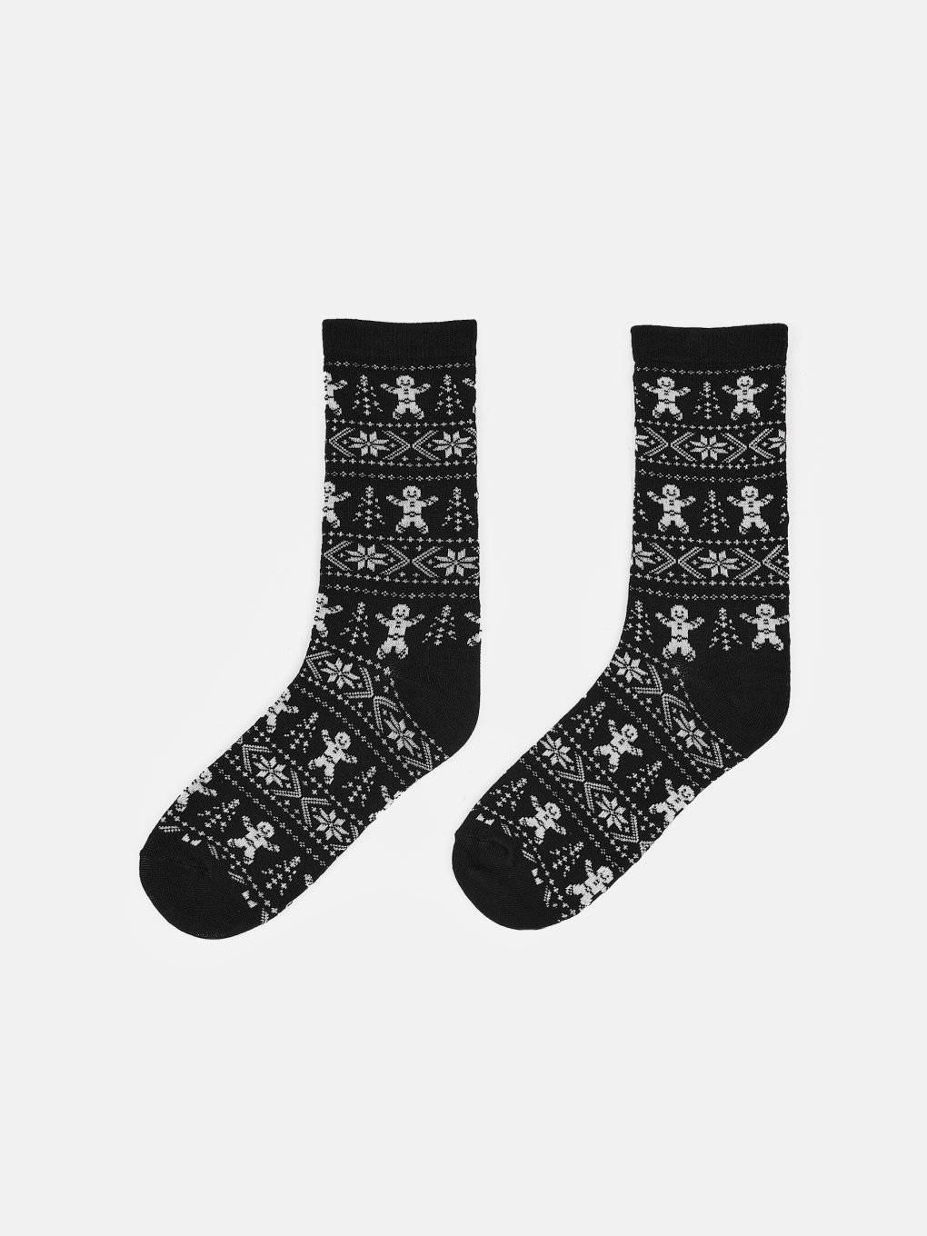 Patterned crew socks