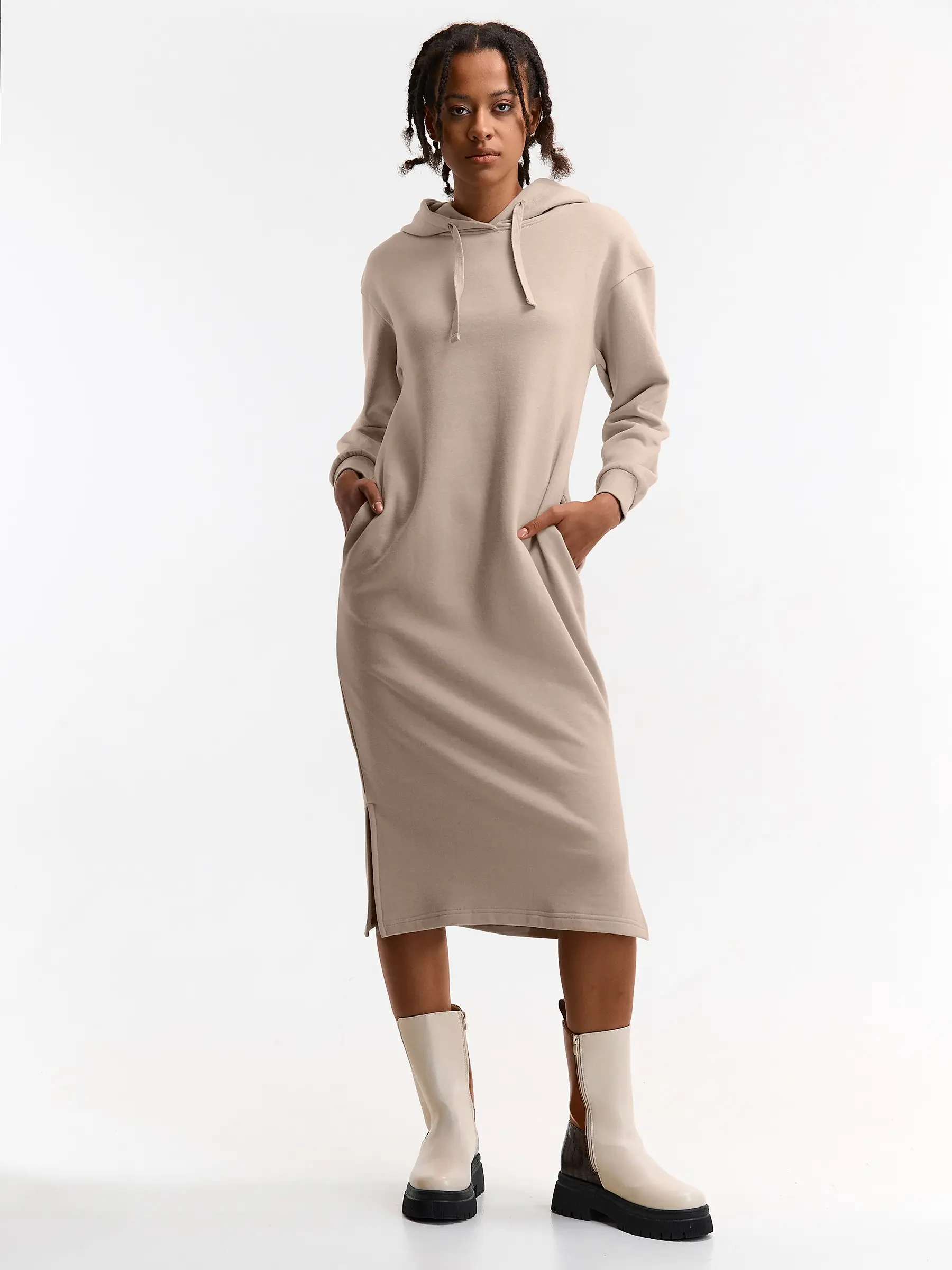 ladies sweatshirt dresses Women's Sweatshirt Dress | Organic Cotton