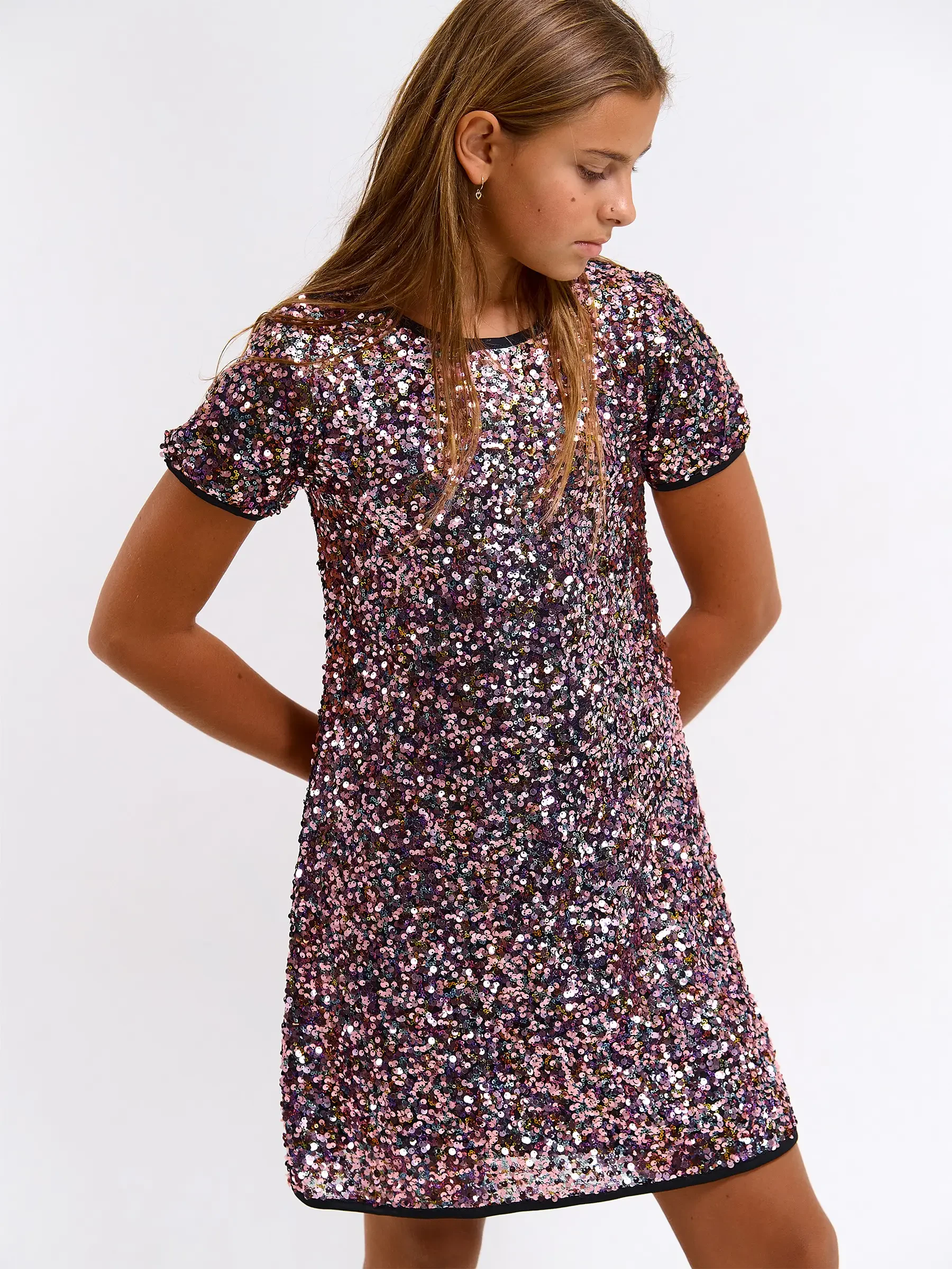 sequin dress size 8 Primavera Couture 4192 Size 8 Azurre Sequin Strapless Prom Dress Peak Point Pageant Gown Slit Formal