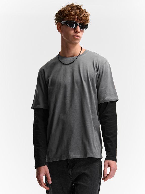 Double layer t-shirt | GATE