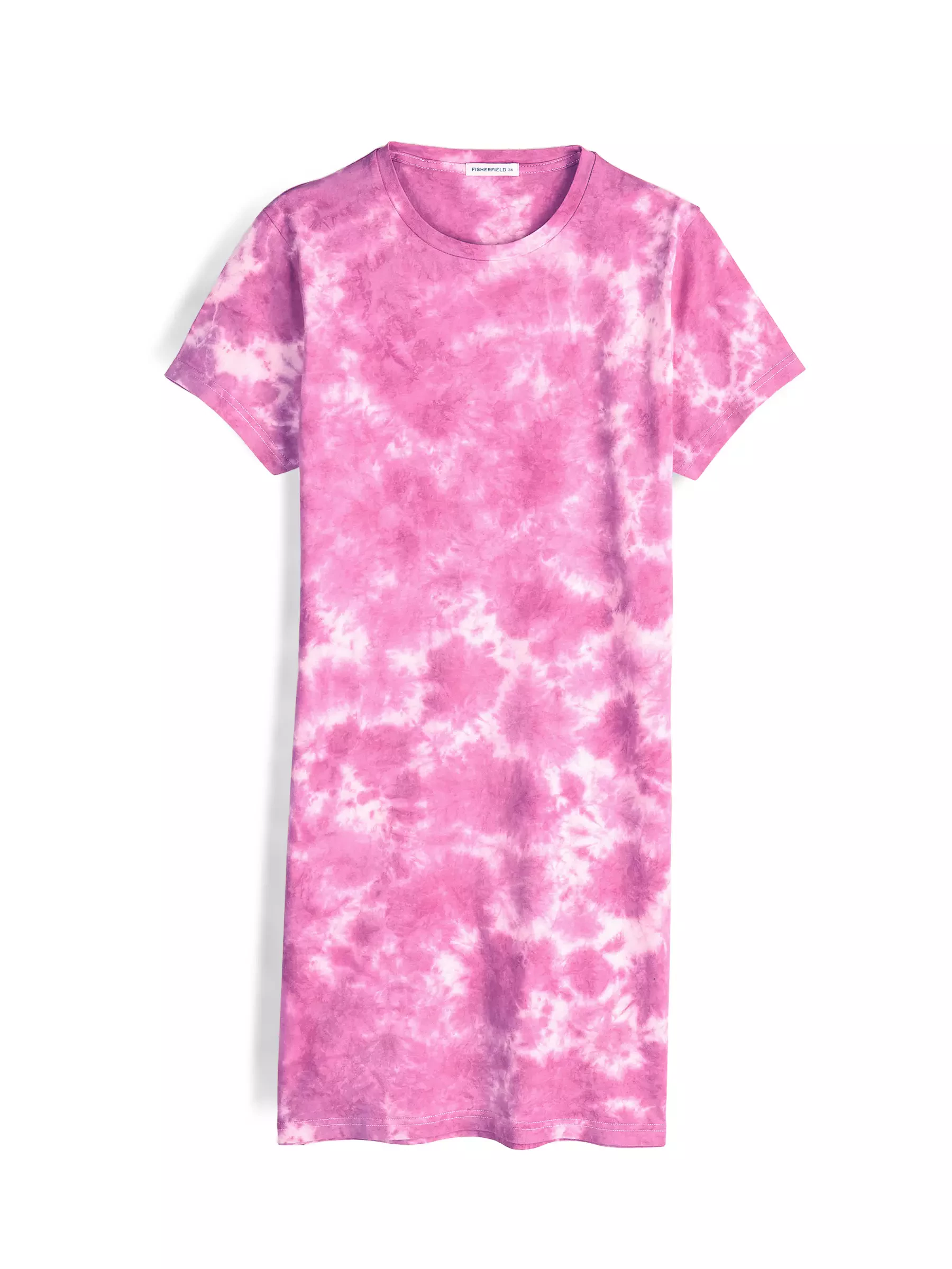 pink acid wash dress PARK PLAZA - PINK ACID DENIM MINI DRESS