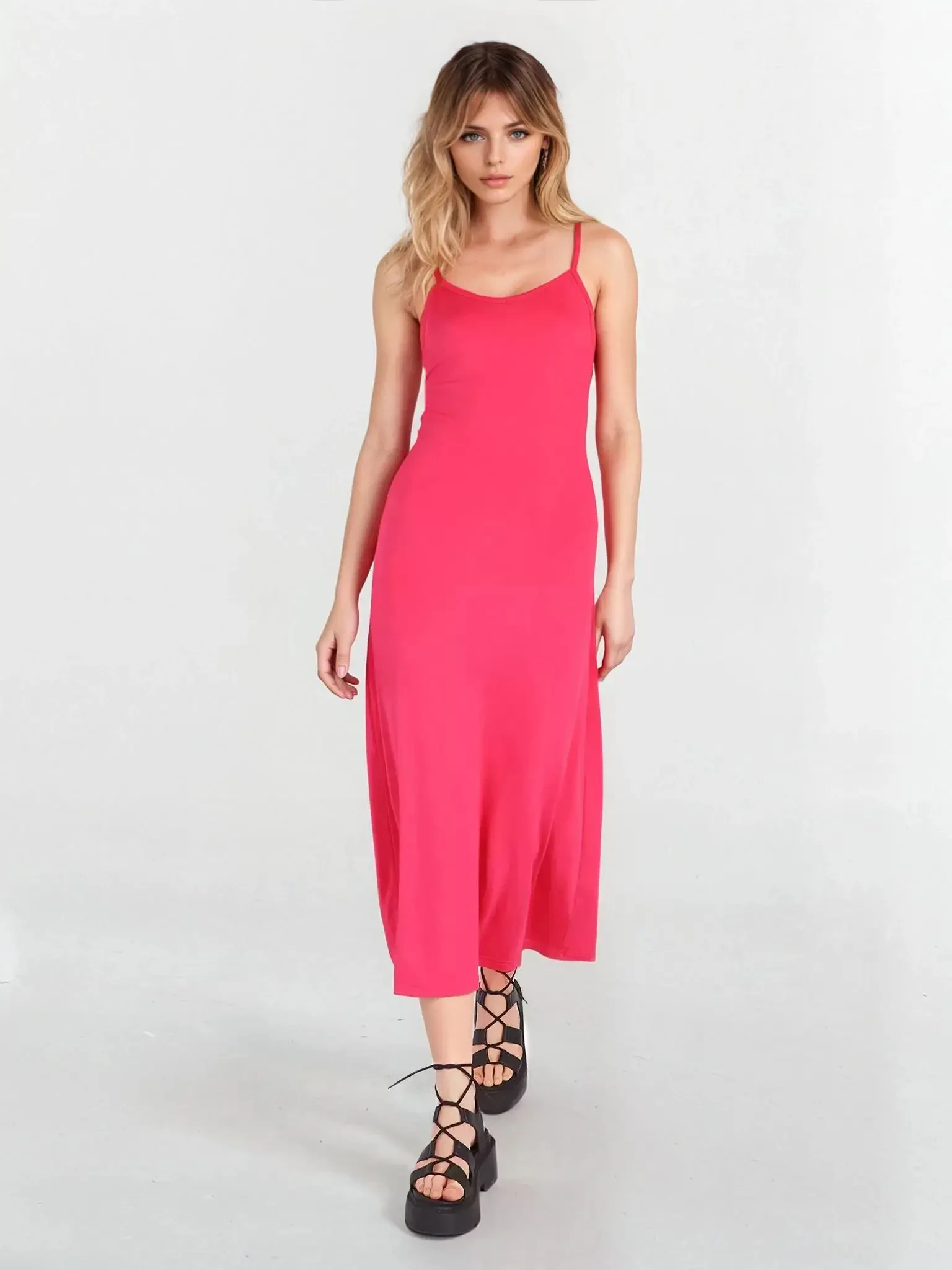 dress linen women Women's Long Sleeve Button Down Midi Framed with delicate hollow How to Style a Size:FR48 - US16 - UK20 Color: Pinks/Blush