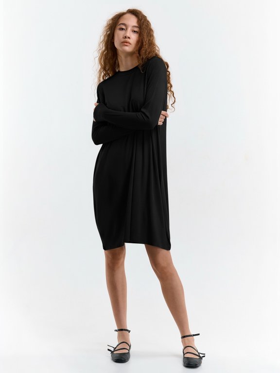 slim fit dress slacks Boat Neck Dress with All Over Scattered Crystals – Catherine Regehr